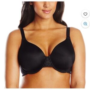 Vanity Fair Black Beauty Back Full Figure Underwire Bra